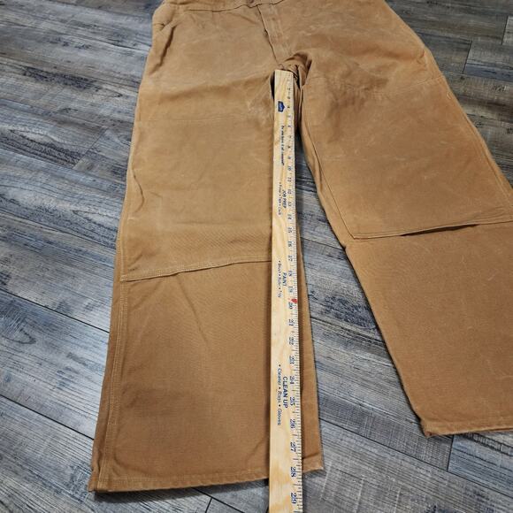 VTG OshKosh B'Gosh Overalls Carpenter Brown Men's Workwear 40x30 2259 - Picture 3 of 11